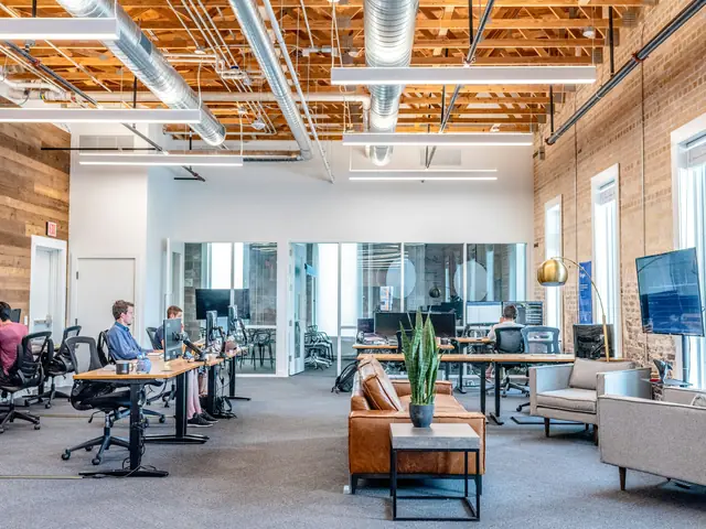 office with people working